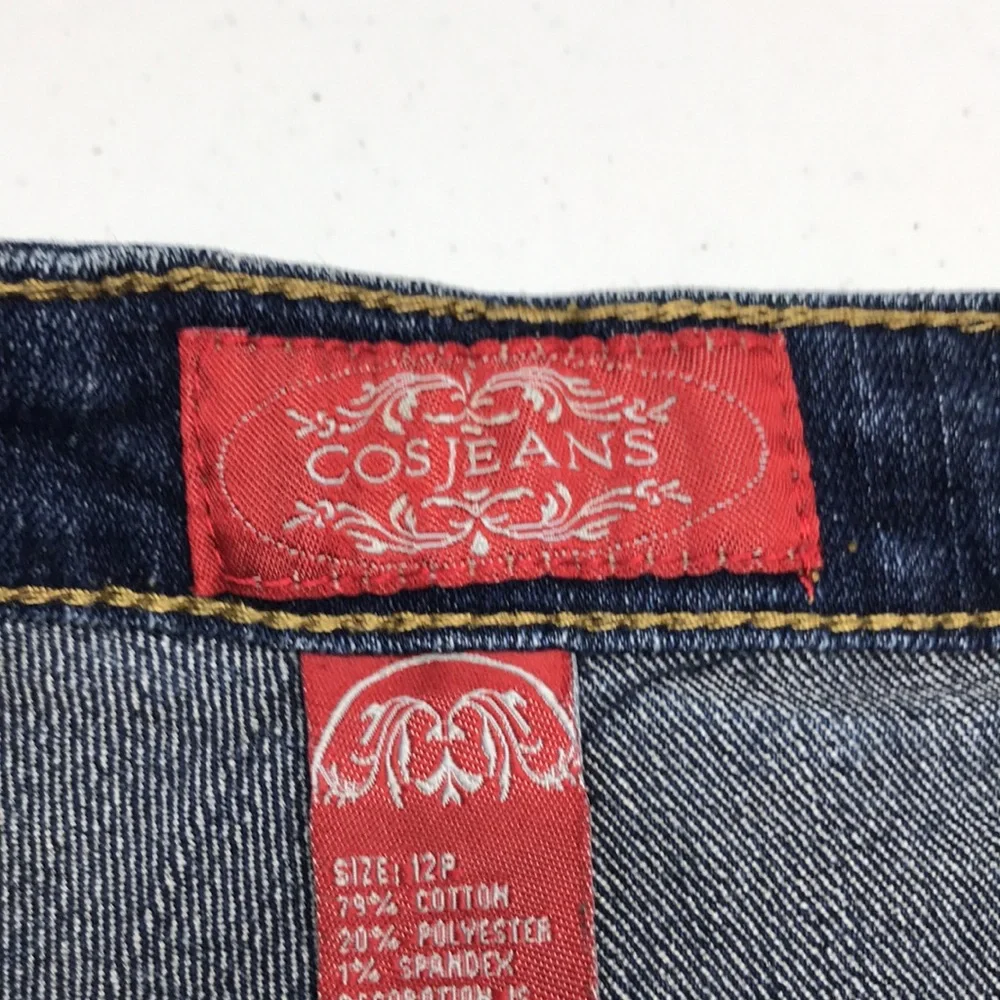 VINTAGE COS JEANS SIZE 12P STRAIGHT CUT ⭐️ - Picture 2 of 9